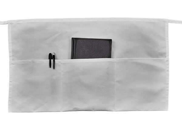 Winco WA-1221W, 21.5x11.06-Inch White Waist Apron