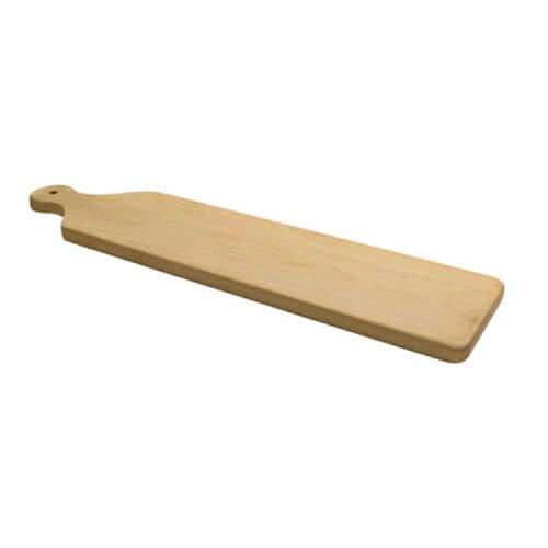 - WCB-225, 22.5L x 5.5W x.75H-Inch Rectangular French Birchwood Bread Board