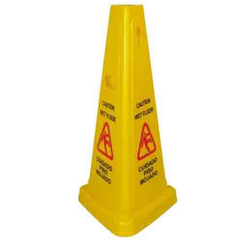 - WCS-27T, 27-Inch Tri Cone Wet Floor Caution Sign