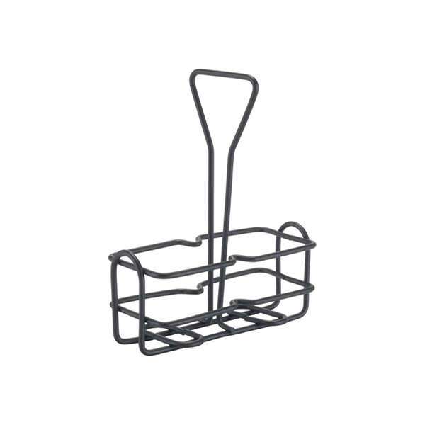 - WH-3K, Black Cruet Rack for 6 oz Oil/Vinegar Bottles
