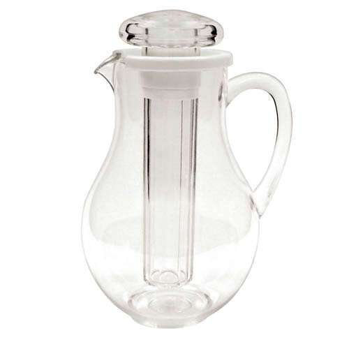 - WPIT-19, 2-Quart Clear Polycarbonate Pitcher with Ice Chamber