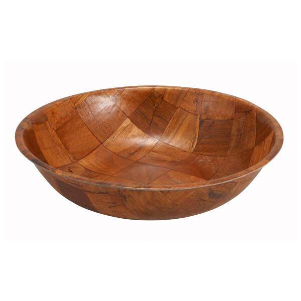 - WWB-18, 18-Inch Woven Wood Salad Bowl