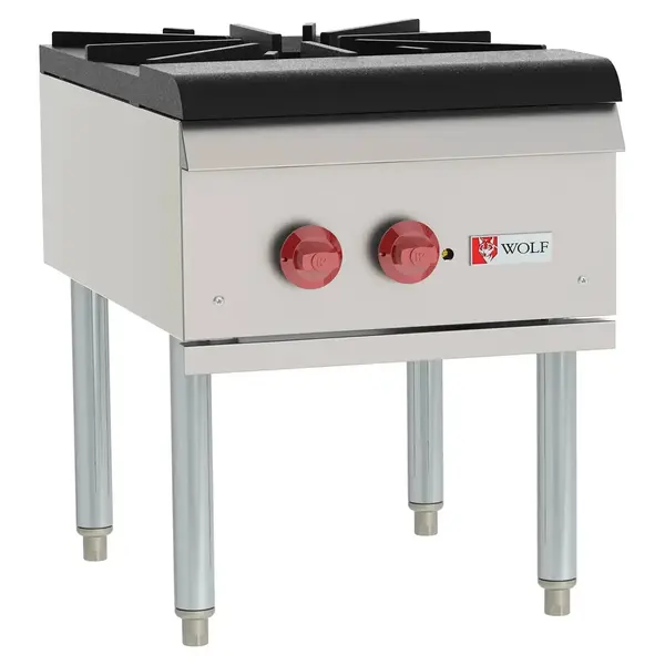 Wolf WSPR1, 18-Inch Single Burner Stockpot Range