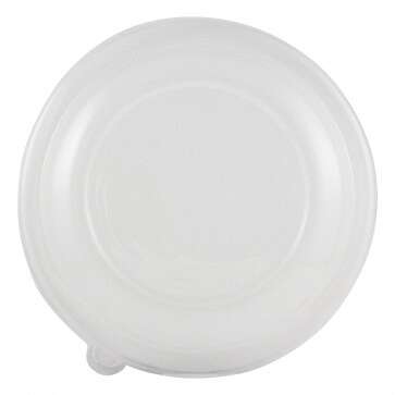 World Centric BOL-CS-36, Clear PLA Lids for 36 Oz Shallow Fiber Bowls, 300/CS