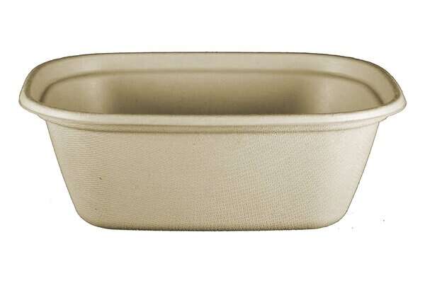 World Centric CT-SC-U3, 8.8x6.8x3-Inch Fiber Box, 400/CS, ASTM D6400, BPI, USDA