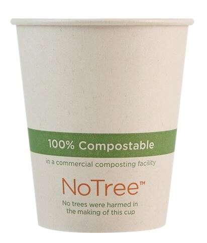 World Centric CU-SU-16, 16 Oz NoTree Bamboo Hot Cups, 1000/CS