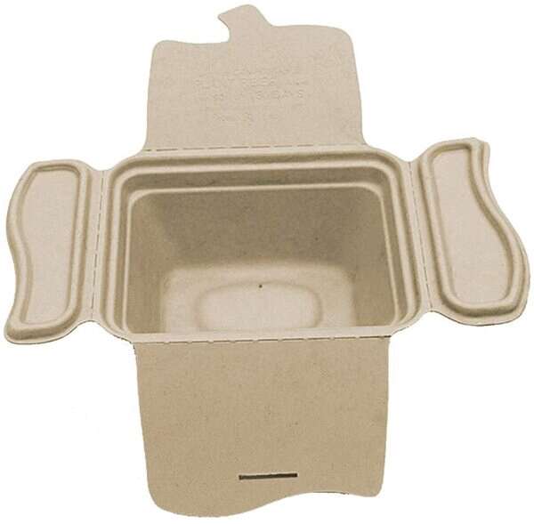 World Centric FP-SC-1, 24 Oz Compostable Fiber Take-Out Containers, 200/CS