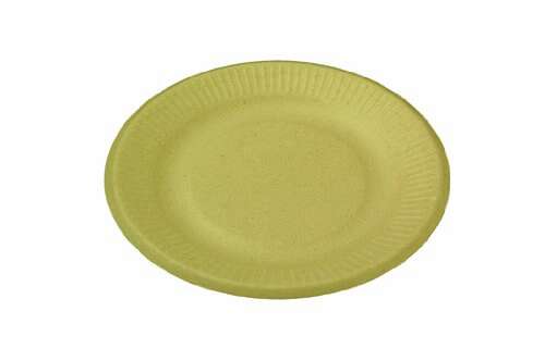 World Centric PL-SC-U6, 6-Inch Ripple Edge Fiber Plate, 1000/CS, ASTM D6400, BPI, USDA