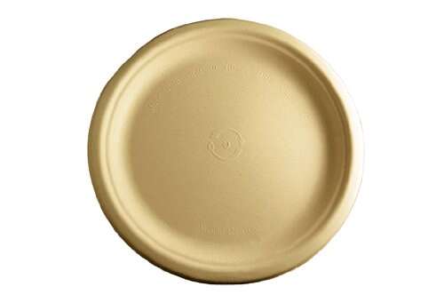 World Centric PL-SC-U9, 9-Inch Fiber Plate, 1000/CS, ASTM D6400, BPI, USDA