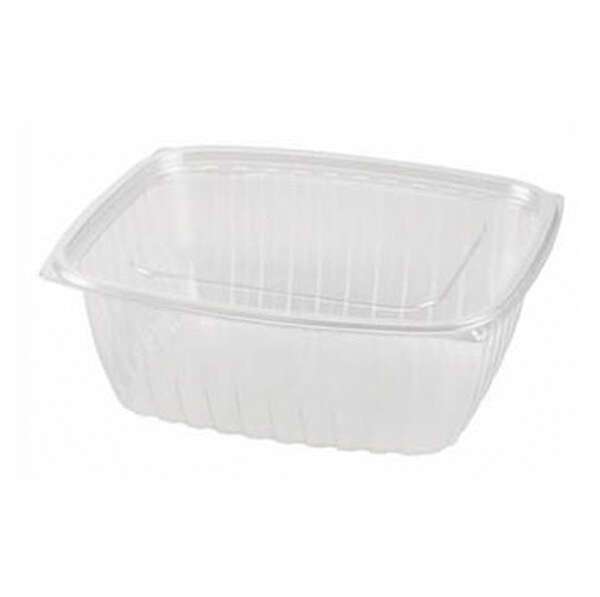 World Centric RD-CS-64, 64 Oz Rectangular PLA Deli Containers, 400/CS