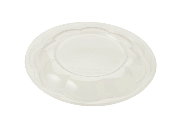 World Centric SBL-CS-32, Dome Ingeo Lid for 24-, 32, & 48-Ounce Clear Ingeo Salad Bowls, 600/CS, ASTM, BPI