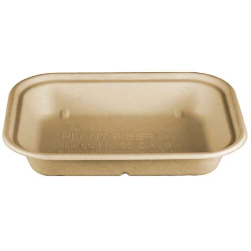 World Centric TR-SC-36, 36 Oz Compostable Fiber Containers, 400/CS