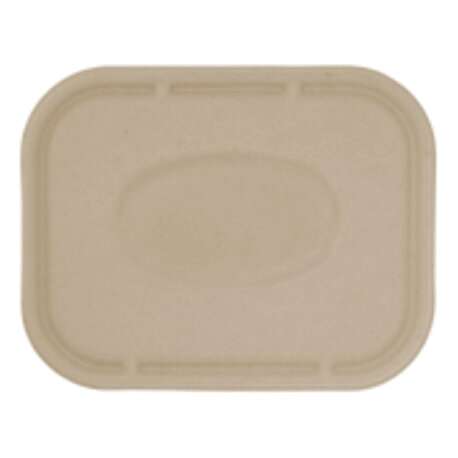World Centric TRL-SC-10-LF, 10x7.5-inch Fiber Lids for Fiber Containers, 400/CS