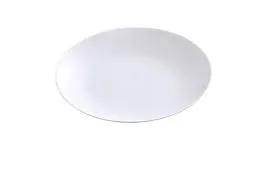Yanco AC-12-CP 12x8-Inch Abco Porcelain Coupe Platter, 12/CS