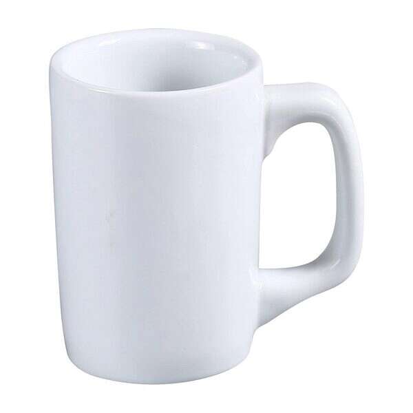 Yanco AC-12-D 12 Oz 3x4.5-Inch Abco Porcelain Dinner Mug, 36/CS