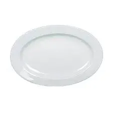 Yanco AC-13 11.75x8-Inch Abco Porcelain Oval Platter, DZ