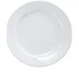 Yanco AC-21 12-Inch Abco Porcelain Wide Rim Plate, DZ