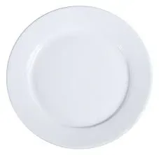 Yanco AC-26 16-Inch Abco Porcelain Wide Rim Plate, 4/CS