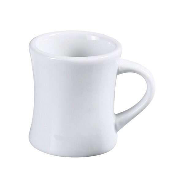 Yanco AC-75-H 8 Oz 3.25-Inch Abco Porcelain Hartford Mug, 36/CS