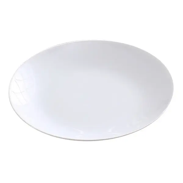 Yanco AC-8-C 8-Inch Abco Porcelain Super White Coupe Plate, 36/CS