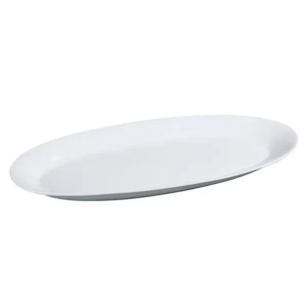 Yanco AC-98 18x8.25X1.25-Inch Abco Porcelain Fishia Platter, 6/CS