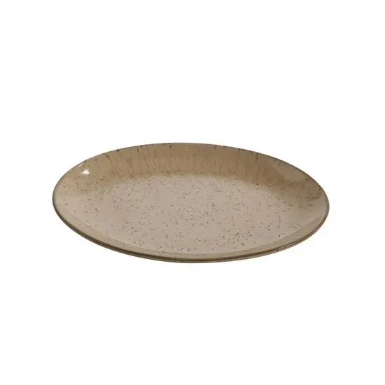 Yanco AG-208 8x5.5-Inch Agate Porcelain Coupe Platter, 24/CS
