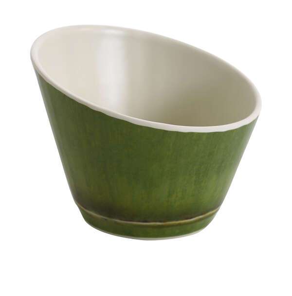 Yanco BA-406 32 Oz Bamboo Style Melamine Sheer Bowl, 24/CS