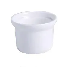 Yanco BK-105 16 Oz 4.5x3.5-Inch Bone China White Crock Soup Bowl, 36/CS