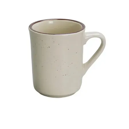 Yanco BR-17 7 Oz 3.5-Inch Porcelain Speckled Ventura Mug, 36/CS