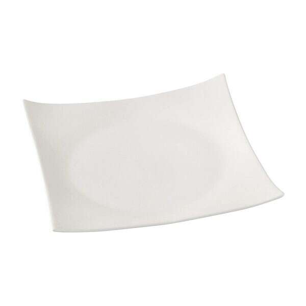 Yanco FU-105 4.5-Inch Porcelain Fuji Sushi Square China Plate, 36/CS