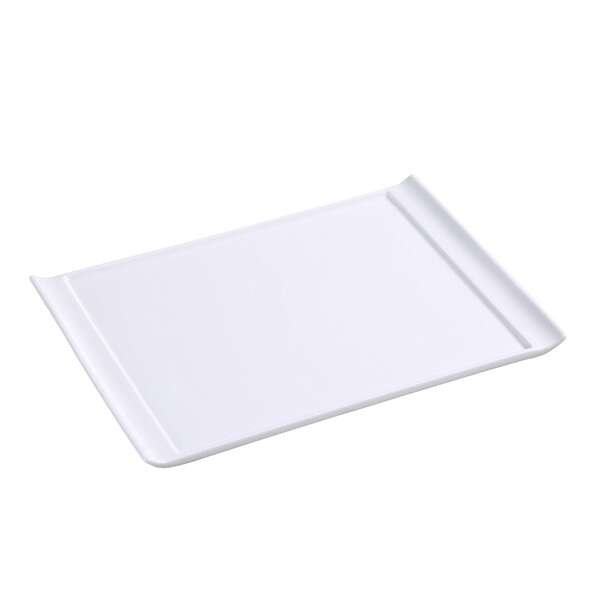 Yanco FU-1313 13x9-Inch Porcelain Fuji Rectangular Display Plate, 6/CS