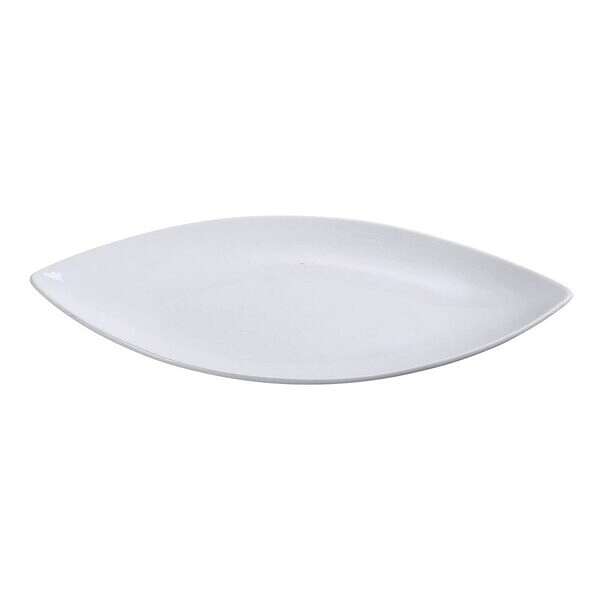 Yanco FU-213 13x7-Inch Porcelain Fuji Oval Plate, DZ
