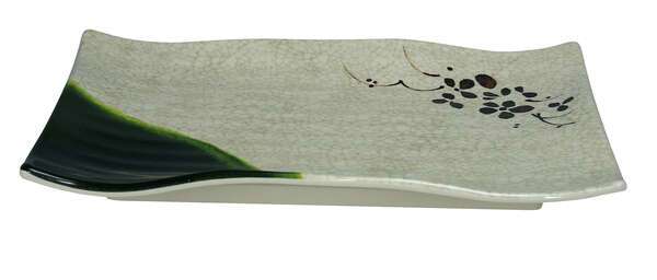 Yanco HO-2416 16x10.5-Inch Honda Melamine Japanese Style Plate, DZ