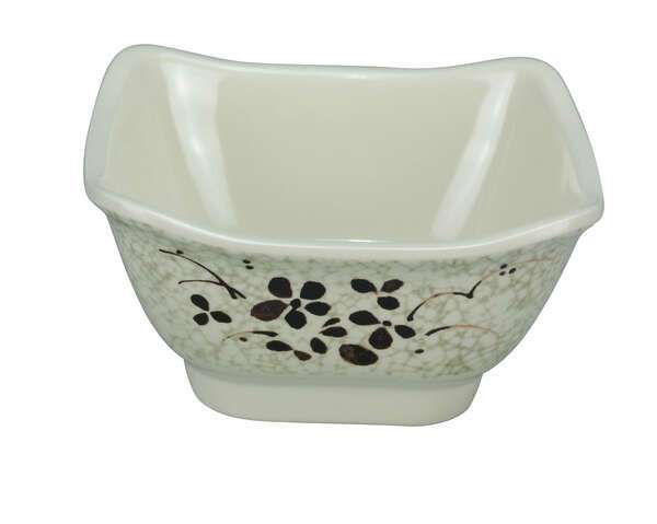 Yanco HO-5450 10 Oz Honda Melamine Square Japanese Style Bowl, 48/CS