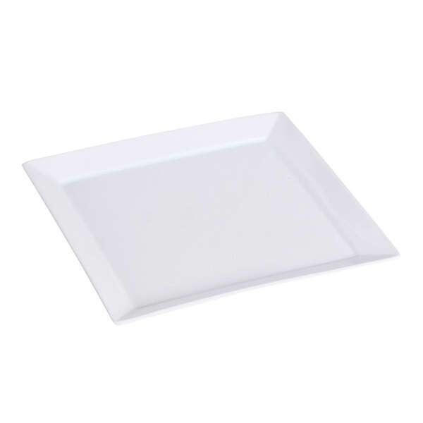 Yanco LK-105 5.25-Inch Lion King Porcelain Square Super White Plate, 36/CS