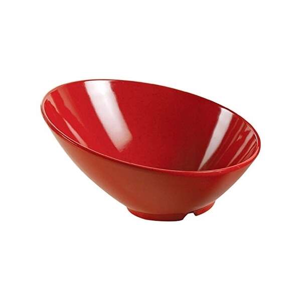 Yanco ME-310 36 Oz Mexico Melamine Red Sheer Bowl, 24/CS