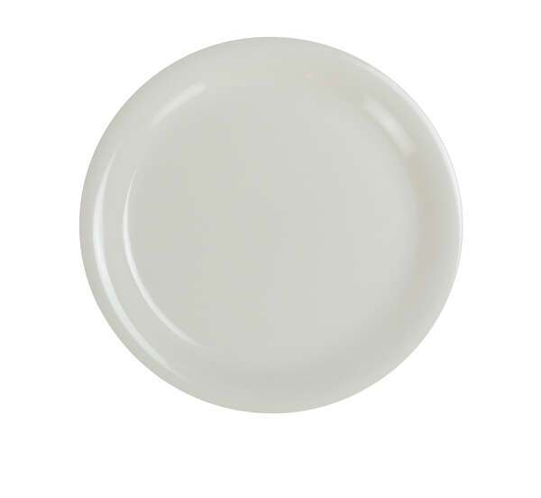 Yanco MS-107IV 7.5-Inch Milestone Melamine Narrow Rim Round Ivory Plate, 48/CS