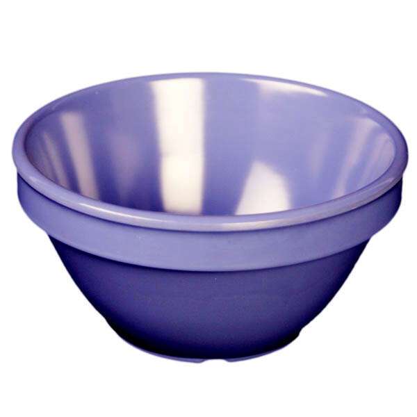 Yanco MS-313BU 8 Oz Milestone Melamine Round Blue Bouillon Cup, 48/CS