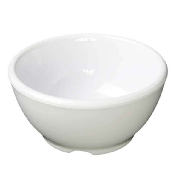 Yanco MS-504WT 4.5 Oz Milestone Melamine Round White Salad Bowl, 48/CS