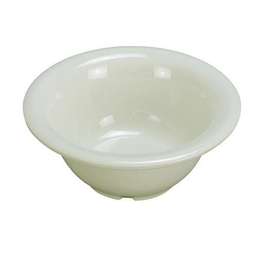 Yanco MS-5510IV 10 Oz Milestone Melamine Round Ivory Soup Bowl, 48/CS