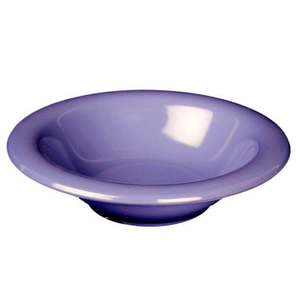 Yanco MS-5712BU 12 Oz Milestone Melamine Round Blue Soup Bowl, 48/CS