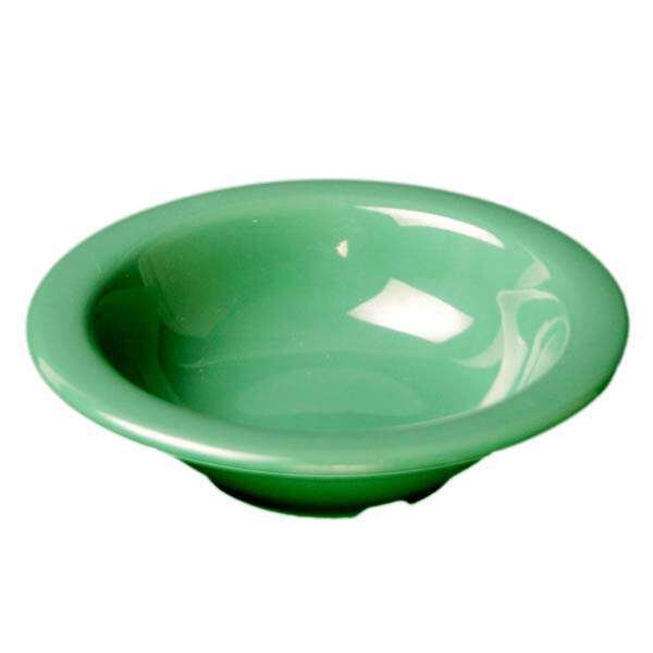 Yanco MS-5716GR 16 Oz Milestone Melamine Round Green Soup Bowl, 48/CS