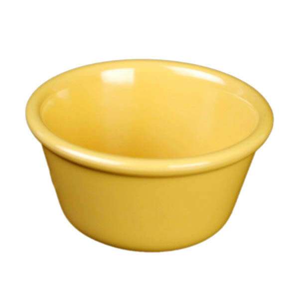 Yanco NC-536YL 2 Oz Milestone Melamine Smooth Yellow Ramekin, 72/CS