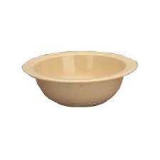 Yanco NS-304T 5 Oz 4.75-Inch Nessico Melamine Round Deep Tan Fruit Bowl, 48/CS