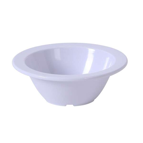 Yanco NS-304W 5 Oz 4.25x1.5-Inch Nessico Melamine Deep White Fruit Bowl, 48/CS