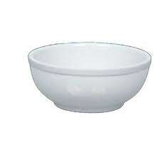 Yanco NS-315W 15 Oz 5.25x2-Inch Nessico Melamine Deep White Nappie, 48/CS