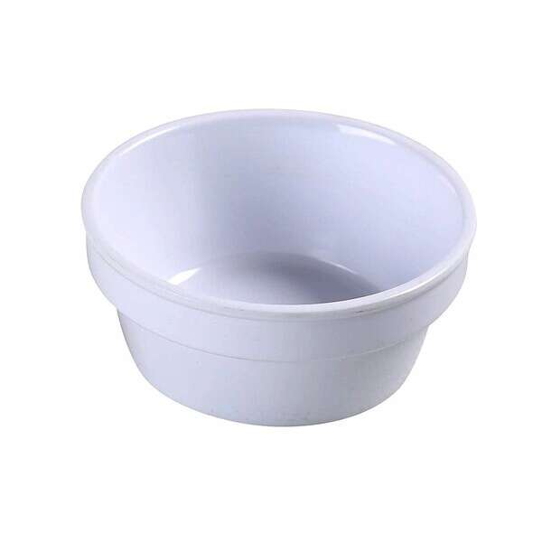 Yanco NS-502W 5 Oz 2.875x1.25-Inch Nessico Melamine Deep Round White Sauce Cup/Ramekin, 72/CS