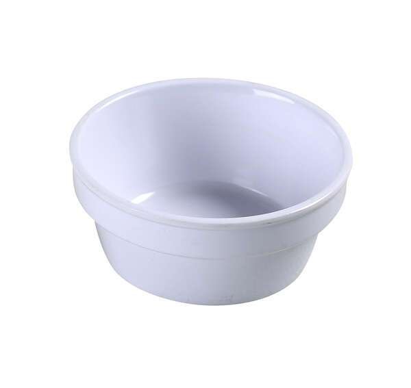 Yanco NS-503W 4 Oz 3.875x1.5-Inch Nessico Melamine Deep Round White Sauce Cup/Ramekin, 72/CS