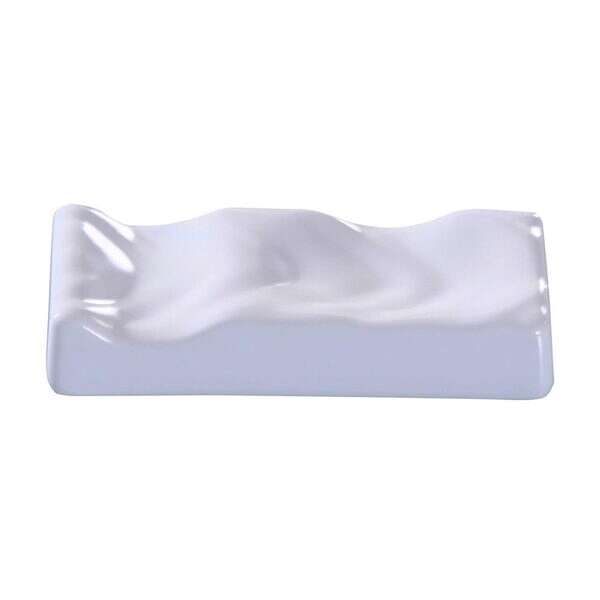 Yanco OK-4033 3.25x1.5-Inch Osaka Melamine Square White Chopstick Holder, 72/CS