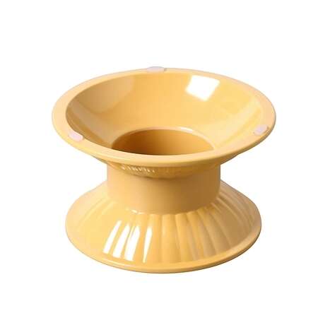 Yanco OL-512-S 6.75x3.75-Inch Olive Melamine White Display Stand With Rubber Feet, 4/CS